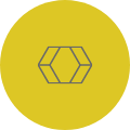 non-invasive-line-icon-in-yellow-circle