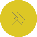 return-sample-line-icon-in-yellow-circle